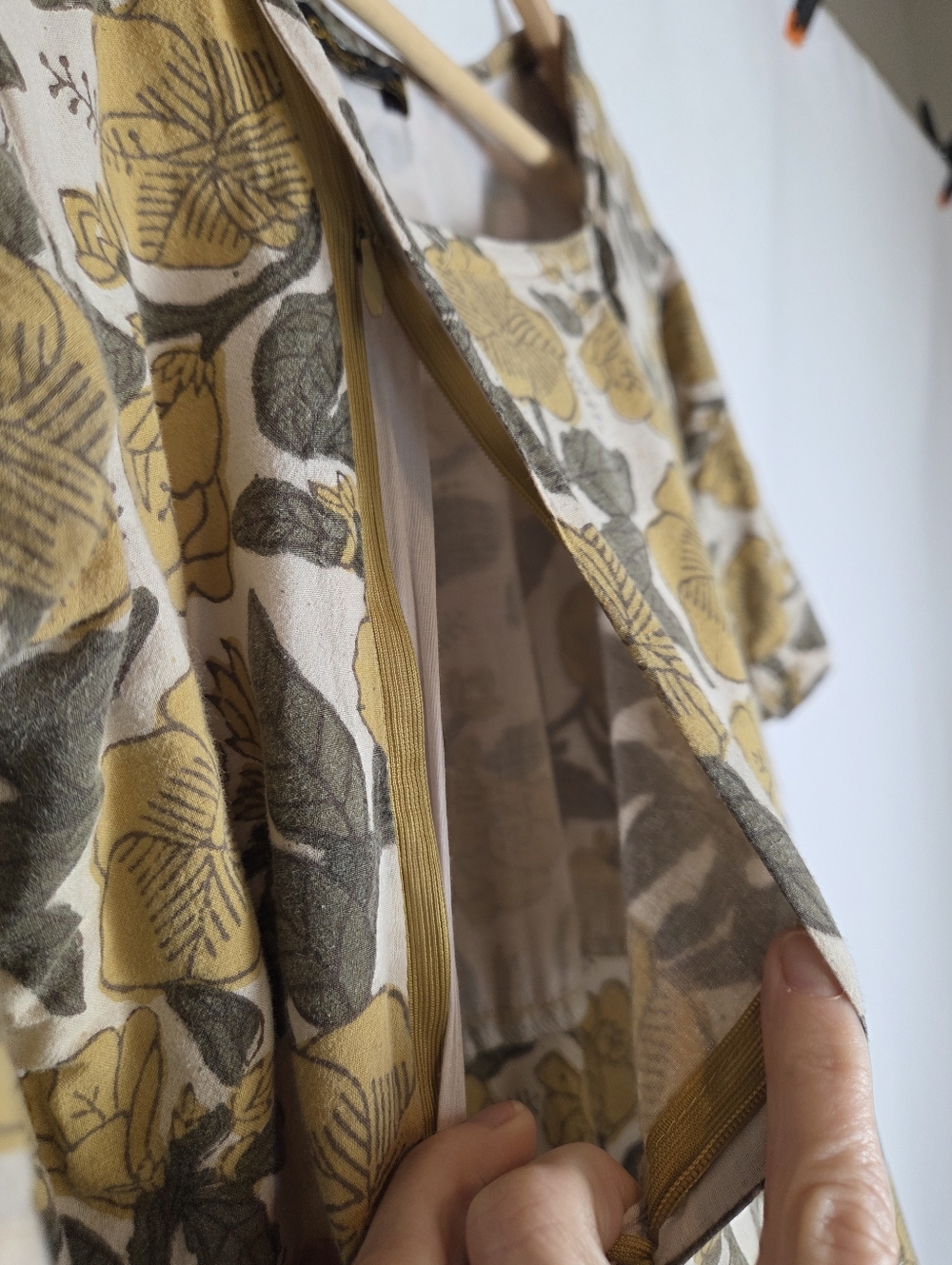 One House Cotton Floral Summer Nursing Dress - Picture 5 of 14